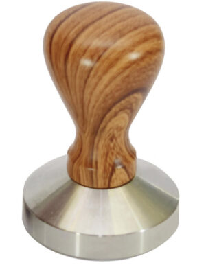 Πατητήρι inox 18/10 με ξύλινη λαβή φ58mm 413