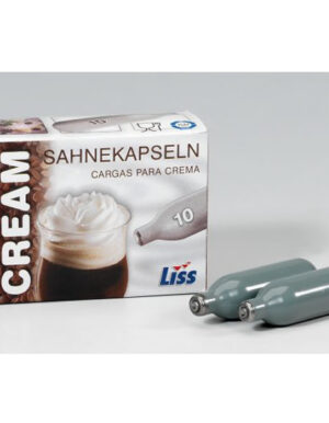 Σιφόν αμπούλες σαντιγύς Liss Πακ 10 τεμ